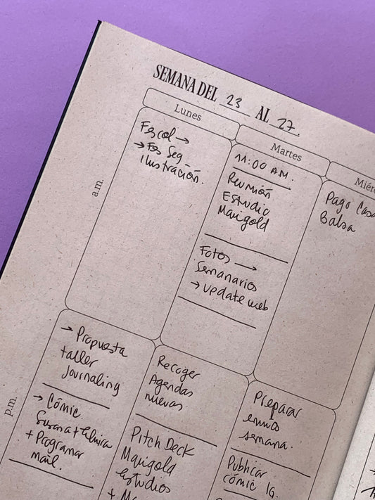 Kit libretas semanario