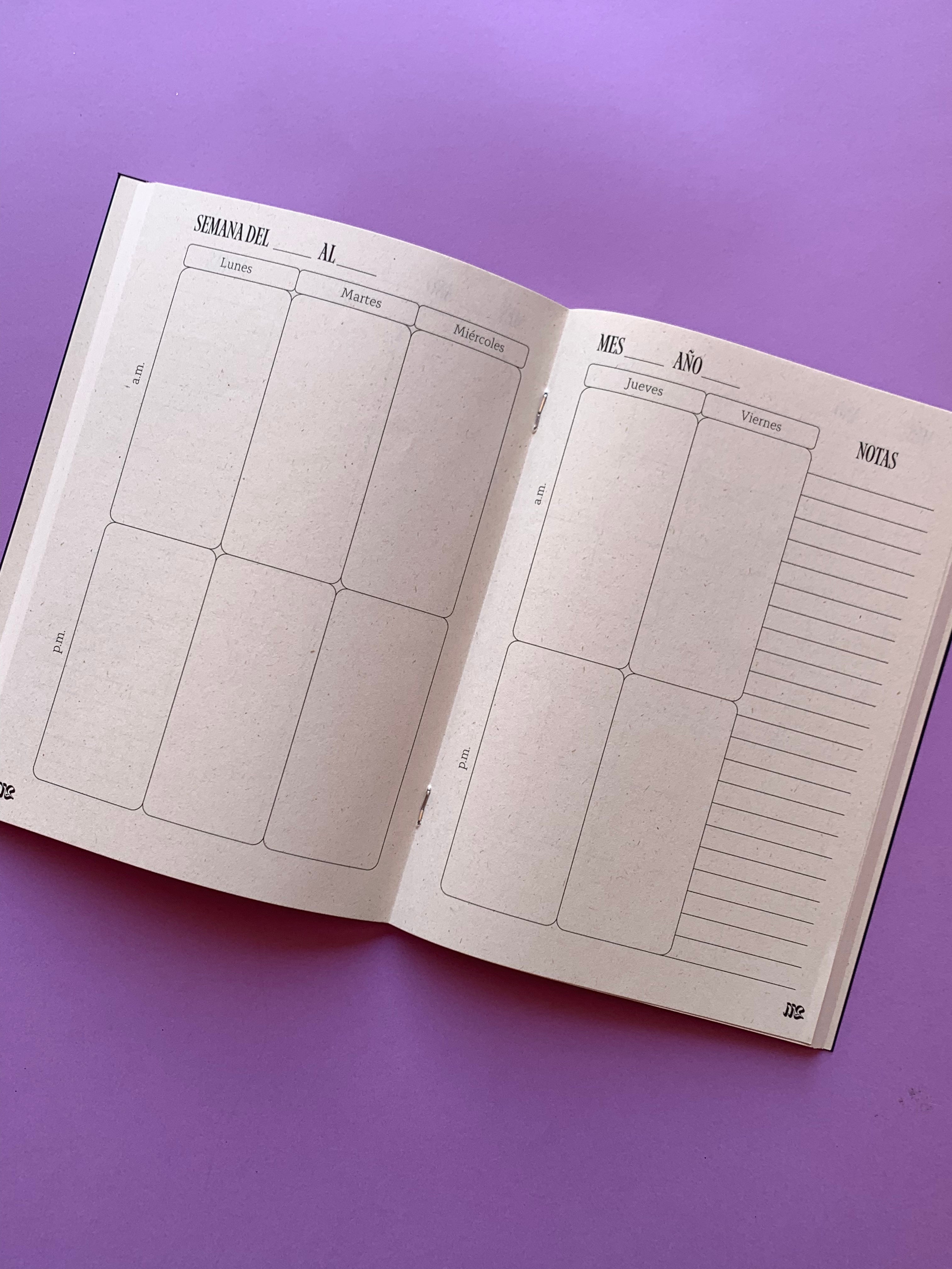 Kit libretas semanario