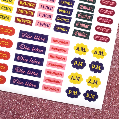 Stickers Semanario