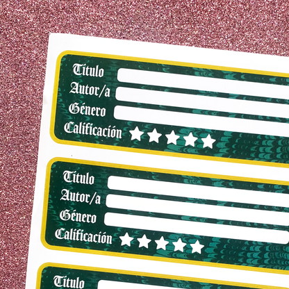 Stickers Book Tracker