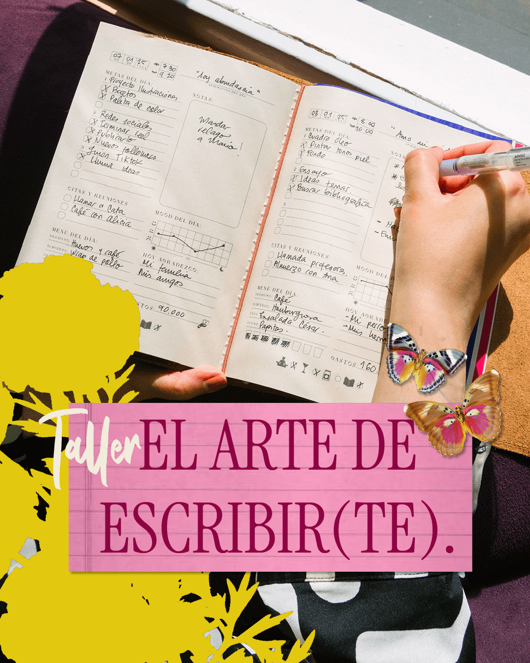 TALLER PRESENCIAL |  El arte de Escribir(te)